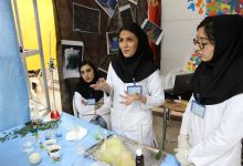  گزارش تصویری از گشایش پنجمین نمایشگاه علمی شیمی در دانشگاه صنعتی شاهرود